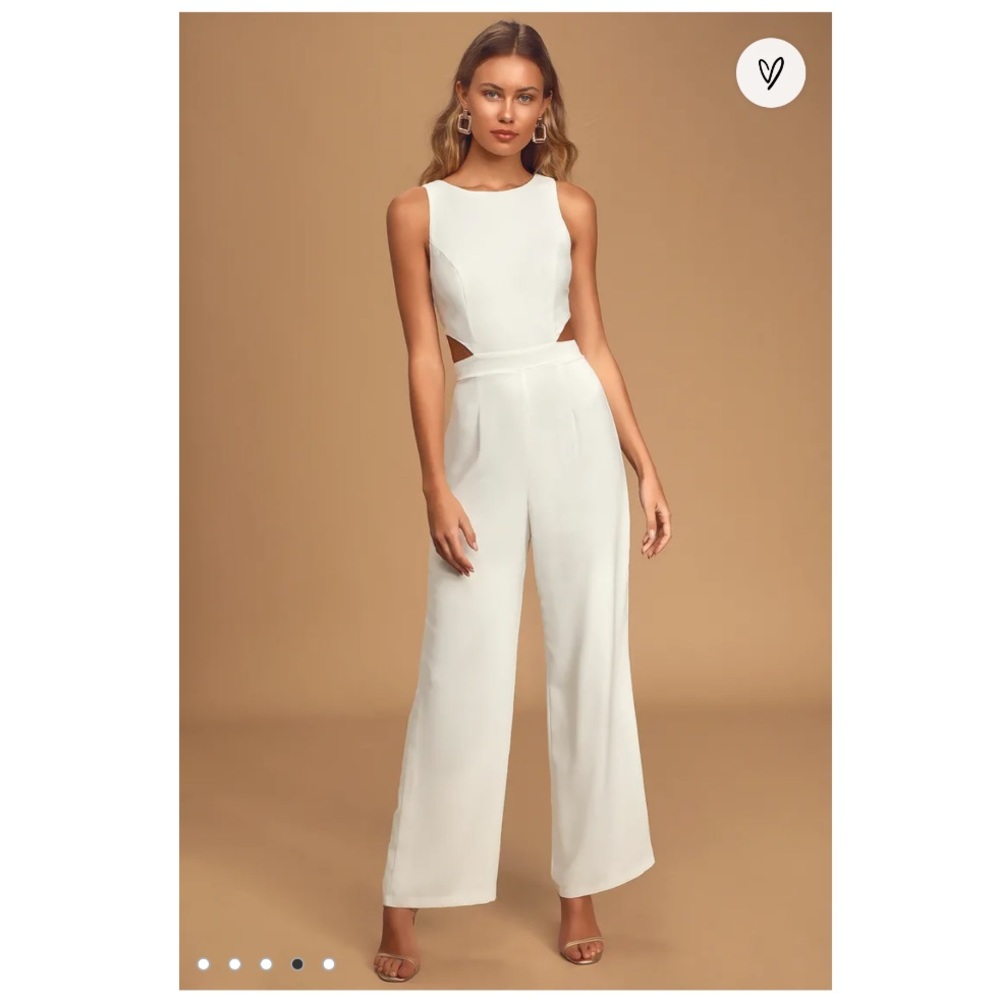 Lulus White Jumpsuit
